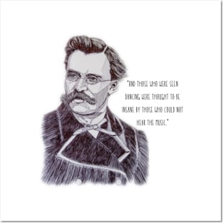 Friedrich Nietzsche quote about perspective Posters and Art